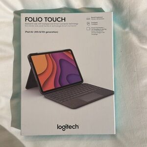 Logitech Gray Tablet Keyboard Case